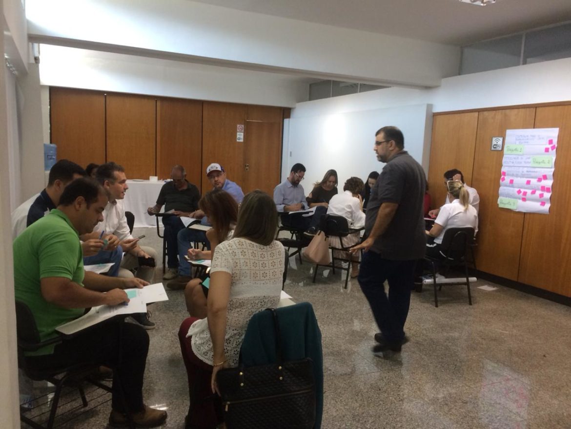 Reunião Conversus: dinâmica com metodologia Design Sprint